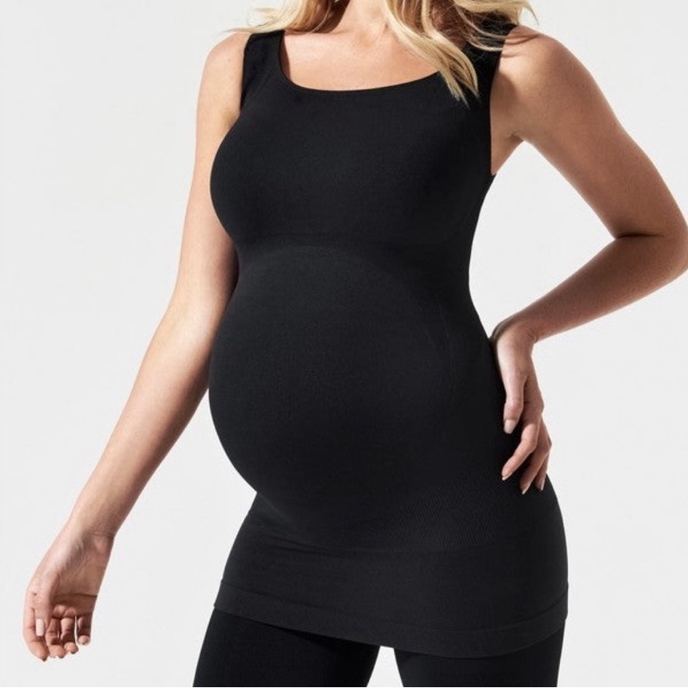 BLANQI Everyday Maternity Belly Support Tanktop Black Size L